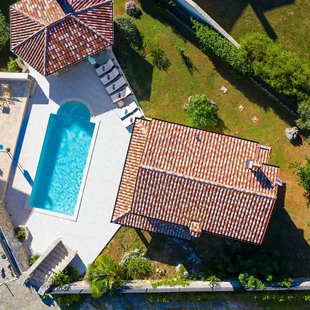 Rose Near Labin - Rabac For 4 People With Playground And Private Pool Vila Kršan